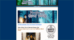 Desktop Screenshot of nwghosttours.com